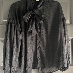 H&M Black Blouse